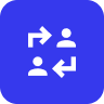 Trading community icon